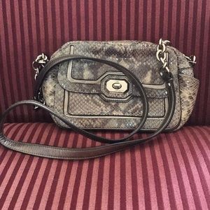 Cross body Coach Bag Snake Print